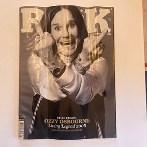 Classic Rock Magazine Jan 2009 Issue 127 Ozzy Osbourne Cover Jeff Beck MC5